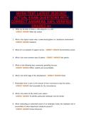 IAHSS TEST LATEST 2026&sol;2027&NewLine;ACTUAL EXAM QUESTIONS WITH&NewLine;CORRECT ANSWERS 100&percnt; VERIFIED&NewLine;GRADED A&plus;