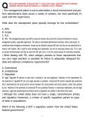 WGU D320 MANAGING CLOUD SECURITY &lpar;JYO2&rpar; 2025-2026 &ndash;QUESTIONS WITH VERIFIED ANSWERS AND DETAILED RATIONALES A&plus; VERIFIED LATEST VERSION
