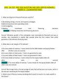 WGU D076 OA Test Prep Questions and Answers Study Guide Verified Solutions