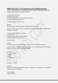 NURS 425 Exam 3 ATI Questions with Verified Answers&period;