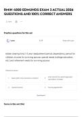 RMIN 4000 EDMUNDS EXAM 3 ACTUAL 2026 QUESTIONS AND 100&percnt; CORRECT ANSWERS