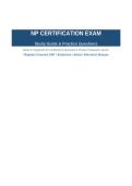 NURS5433 NP CERTIFICATION EXAM Based on Fitzgerald&colon; NP Certification Exam & Practice Prep 4th Ed&period; 2026 University of Texas Arlington
