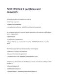 NCC EFM test 1 questions and answers