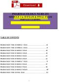 NURS 251 Pharmacology Modules 1 to 10 Final Exam Practice Questions Answers PDF Download&NewLine;&NewLine;