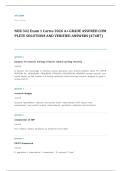 GCU NUR 550 translational research EXAM A&plus; GRADE ASSURED COMPLETE SOLUTIONS AND VERIFIED ANSWERS