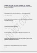 WI State NHA Exam 57 Correct Questions and Answers&period;