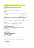 Media Communication Exam 2 Study Notes&period;