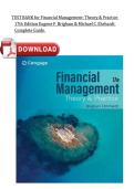 TEST BANK for Financial Management&colon; Theory & Practice &NewLine;17th Edition Eugene F&period; Brigham & Michael C&period; Ehrhardt &NewLine;Complete Guide&period;