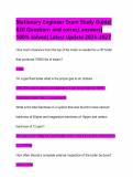 Stationary Engineer Exam Study Guide&vert; 630 Questions and correct answers&vert; 100&percnt; solved&vert; Latest Update 2026-2027