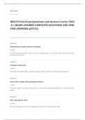 HESI PN adult medical surgical EXAM A&plus; GRADE ASSURED COMPLETE SOLUTIONS AND VERIFIED ANSWERS