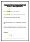 CIC CERTIFICATION EXAM STUDY GUIDE-CERTIFIED PROFESSIONAL IN INFECTION CONTROL&vert; ACTUAL QUESTIONS AND VERIFIED ANSWERS &vert; GRADED A&plus; &vert; PASS FIRST ATTEMPT &vert; BRAND NEW 2026 UPDATE&excl;&excl;&excl;&excl;&excl;&NewLine;