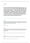 HESI PN adult medical surgical EXAM A&plus; GRADE ASSURED COMPLETE SOLUTIONS AND VERIFIED ANSWERS