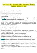 WGU D076 OA Study Guide Business Environment Applications Practice Questions PDF 2026