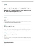 NREMT emergency medical technician EXAM A&plus; GRADE ASSURED COMPLETE SOLUTIONS AND VERIFIED ANSWERS