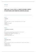 Capella NURS 6011 evidence based practice EXAM A&plus; GRADE ASSURED COMPLETE SOLUTIONS AND VERIFIED ANSWERS