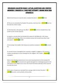 INSURANCE ADJUSTER LICENSING EXAM BUNDLE 2026-COVERING ALL STATES&vert; ACTUAL QUESTIONS AND VERIFIED ANSWERS &vert; GRADED A&plus; &vert; PASS FIRST ATTEMPT &vert; BRAND NEW 2026 UPDATE&excl;&excl;&excl;&excl;&excl;
