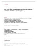 ACLS pre EXAM A&plus; GRADE ASSURED COMPLETE SOLUTIONS AND VERIFIED ANSWERS