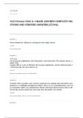 ACLS pre EXAM A&plus; GRADE ASSURED COMPLETE SOLUTIONS AND VERIFIED ANSWERS