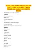 HESI A2 ANATOMY AND PHYSIOLOGY 2026 QUIZLET STUDY SETS &ndash; BODY PLANES&comma; TISSUES&comma; AND HUMAN BODY SYSTEMS REVIEW