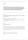 CCRN neonatal EXAM A&plus; GRADE ASSURED COMPLETE SOLUTIONS AND VERIFIED ANSWERS