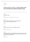 CCRN neonatal EXAM A&plus; GRADE ASSURED COMPLETE SOLUTIONS AND VERIFIED ANSWERS
