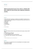 HESI PN adult medical surgical EXAM A&plus; GRADE ASSURED COMPLETE SOLUTIONS AND VERIFIED ANSWERS