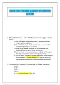 HUN1201 &lpar;FSU&rpar; FINAL EXAM QUESTIONS WITH COMPLETE SOLUTIONS