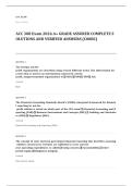 CPA EXAM A&plus; GRADE ASSURED COMPLETE SOLUTIONS AND VERIFIED ANSWERS
