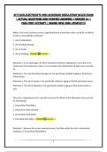 ATI FLUID&comma;ELECTROLYTES AND ACID&sol;BASE REGULATION NCLEX EXAM&vert; ACTUAL QUESTIONS AND VERIFIED ANSWERS &vert; GRADED A&plus; &vert; PASS FIRST ATTEMPT &vert; BRAND NEW 2026 UPDATE&excl;&excl;&excl;&excl;&excl;