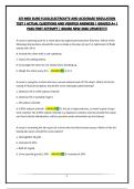 ATI MED SURG FLUID&comma;ELECTROLYTES AND ACID&sol;BASE REGULATION TEST&vert; ACTUAL QUESTIONS AND VERIFIED ANSWERS &vert; GRADED A&plus; &vert; PASS FIRST ATTEMPT &vert; BRAND NEW 2026 UPDATE&excl;&excl;&excl;&excl;&excl;
