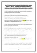 RN ATI FLUID&comma;ELECTROLYTES AND ACID&sol;BASE REGULATION TEST&vert; ACTUAL QUESTIONS AND VERIFIED ANSWERS &vert; GRADED A&plus; &vert; PASS FIRST ATTEMPT &vert; BRAND NEW 2026 UPDATE&excl;&excl;&excl;&excl;&excl;