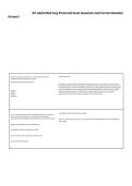 ATI Adult Med Surg Proctored Exam Questions And Correct Detailed Answers