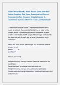 C720 PA wgu &vert;&vert; Most Recent Exams  2026-2027 