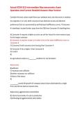 Actual ECON 312-Intermediate Macroeconomics Exam Questions And Correct Detailed Answers New Version