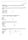 CHEM 1201 EXAM 1 FORM 2 &vert; QUESTIONS AND ANSWERS &vert; 2026 UPDATE &vert; WITH COMPLETE SOLUTIONS&period;