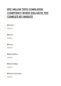 EPIC WILLOW TESTS COMPILATION&NewLine;COMPETENCY REVIEW 2026 MOCK TEST&NewLine;COMPLETE KEY INSIGHTS&NewLine;
