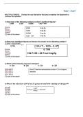CHEM 1201 EXAM 1 FORM 1 &vert; QUESTIONS AND ANSWERS &vert; 2026 UPDATE &vert; 100&percnt; CORRECT&period;