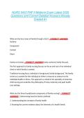 NURS 5433 FNP II Midterm Exam Latest 2026 &NewLine;Questions and Correct Detailed Answers Already &NewLine;Graded A&plus; 