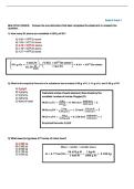 CHEM 1201 EXAM 2 FORM 1 &vert; QUESTIONS AND ANSWERS &vert; 2026 UPDATE &vert; 100&percnt; CORRECT - LOUISIANA STATE UNIVERSITY&period;