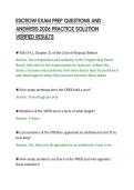 ESCROW EXAM PREP QUESTIONS AND&NewLine;ANSWERS 2026 PRACTICE SOLUTION&NewLine;VERIFIED RESULTS