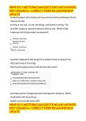 NRNP 6531 Advanced Practice Care of Adults Across the Lifespan Midterm Exam Questions and Answers &vert; Walden University &vert; Complete Study Guide and Practice Exam Material