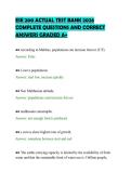 ESE 200 ACTUAL TEST BANK 2026&NewLine;COMPLETE QUESTIONS AND CORRECT&NewLine;ANSWERS GRADED A&plus;