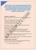 NUR 283 COMP 1&comma; 2 & 3 EXAMS &lpar;GALEN&rpar; NEWEST 2026 TEST BANK&vert; NUR283 TRANSITION TO REGISTERED NURSING V1&comma; V2 AND V3 EXAM REVIEWS WITH COMPLETE ACTUAL EXAM QUESTIONS AND CORRECT VERIFIED ANSWERS&sol; ALREADY GRADED A&plus; &lpar;MOST RECENT&excl;&excl;&rpar;