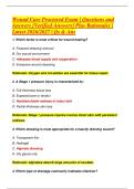 Wound Care Proctored Exam &vert; Questions and &NewLine;Answers &lbrack;Verified Answers&rsqb; Plus Rationales &vert; &NewLine;Latest 2026&sol;2027 &vert; Qs & Ans