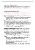 BOK mens en gezondheid&colon; uitgewerkte leeruitkomsten &plus; college aantekeningen