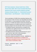 DOT Exams &vert;&vert; Most Recent Exams 2026 -2027