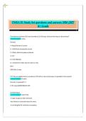 CWEA E1 Study Set Questions and Answers 2026&sol;2027 A&plus; Grade Complete Electrical & Instrumentation Level 1 Certification Exam