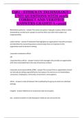 C961 Ethics in Technology &ndash; Study Guide &ndash; 2025&ndash;2026 &ndash; Digital Ethics&comma; Privacy&comma; Cybersecurity&comma; and Responsible Technology Use Review Material