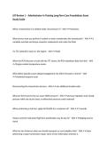 AIT Review 1 &ndash; Administrator in Training Long-Term Care Foundations Exam Study Guide