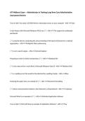 AIT Midterm Exam &ndash; Administrator in Training Long-Term Care Administration Assessment Review